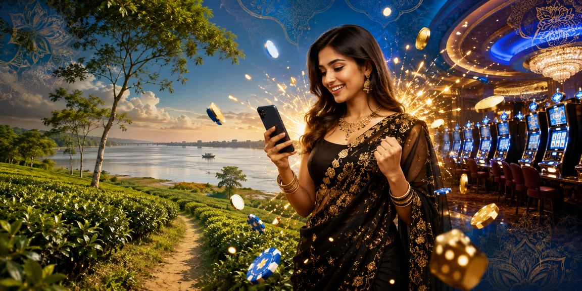 ময়মনসিংহে চা বাগানের পরিবেশে মোবাইলে 2570 ক্যাসিনো গেম উপভোগ